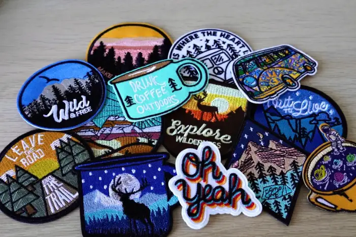 Appliqués à la broderie